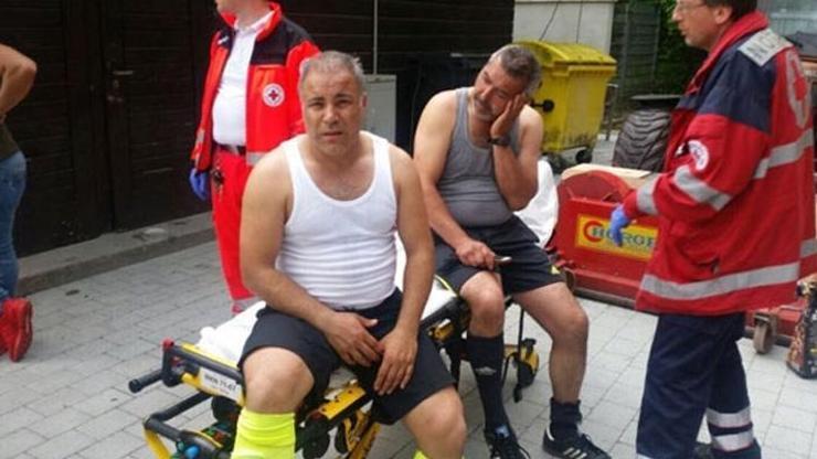 Almanyada Türk takımına saldırı