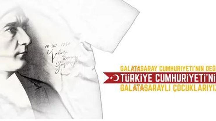 Galatasaray Cumhuriyetinin değil Türkiye Cumhuriyetinin Galatasaraylı çocuklarıyız