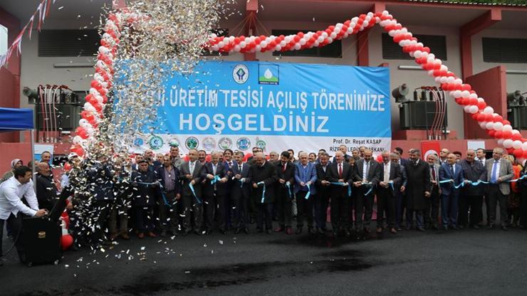 İçme suyu kaynağına kurulan HES törenle açıldı, çevreciler tepkili