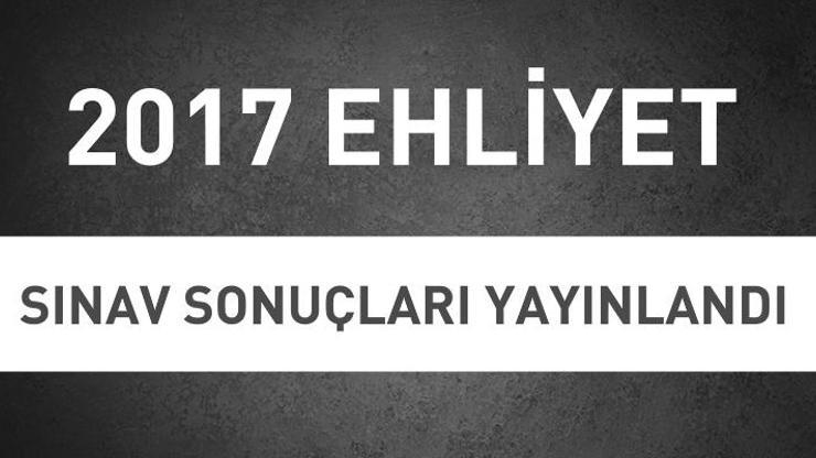 “Ehliyet sınav sonuçları” (20 Mayıs) MEB tarafından yayınlandı