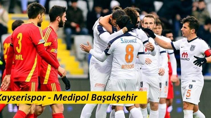 Kayserispor-Başakşehir maçı izle | 34. Hafta