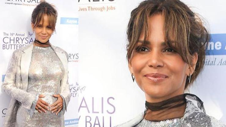 Halle Berry hamile mi