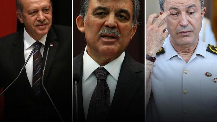 Cumhurbaşkanı Erdoğan, Abdullah Gül ve Hulusi Akar bir araya geliyor