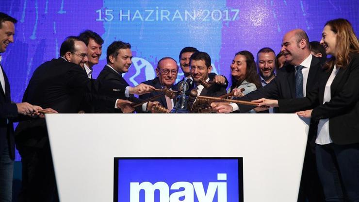 Borsada gong Mavi için çaldı