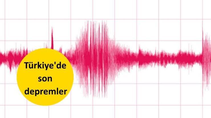 Türkiyede yaşanan son depremler ve şiddetleri
