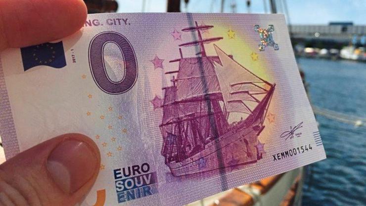 Almanya 0 euroluk banknot bastı
