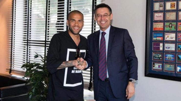 Dani Alves Barcelona Başkanını yalancılıkla suçladı