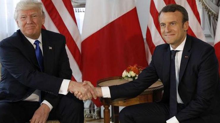 Macron, Trumpı Eyfel Kulesinde ağırlayacak