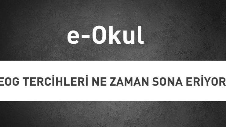 2017 Lise taban puanları: 2017 TEOG tercih işlemleri e-Okul sitesi