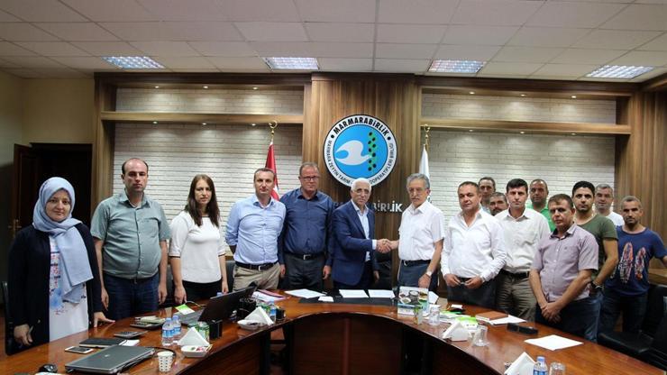 Marmarabirlikte 583 çalışanı ilgilendiren imzalar atıldı