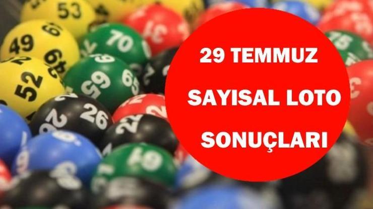 Milli Piyango Sayısal Loto 29 Temmuz sonuçları açıklandı, İzmit Sayısalın kazananı oldu