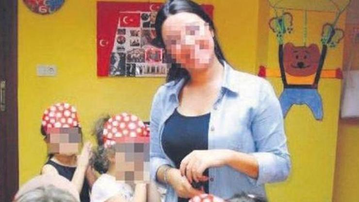 Kreş öğretmenini kamera kayıtları ele verdi