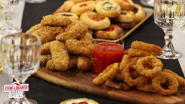 Pane Tavuk nasıl yapılır Evde soğan halkası yapımı
