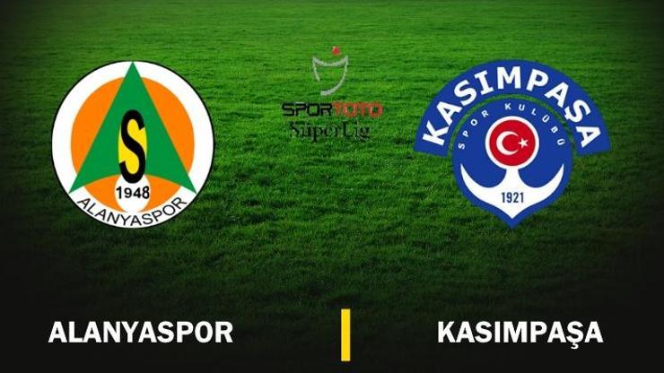 Alanyaspor-Kasımpaşa maçı ne zaman, saat kaçta, hangi kanalda