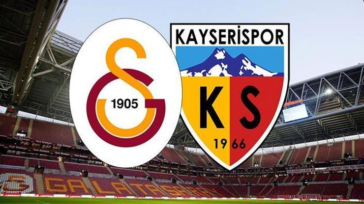Galatasaray - Kayserispor canlı yayın