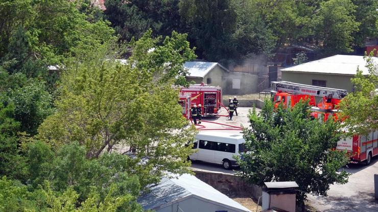 Erzurumda askeri karargahta korkutan tatbikat