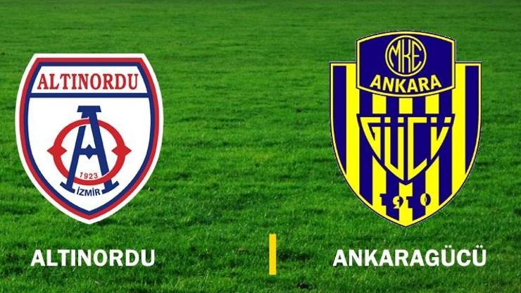 Altınordu-Ankaragücü maçı hangi kanalda, ne zaman, saat kaçta