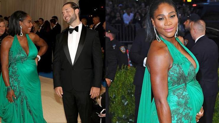 8 aylık hamile Serena Williams enginar aşerdi