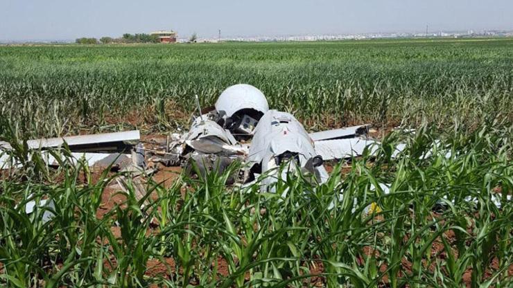 Son dakika... Şanlıurfada tarlaya düşen İHAnın ABDye ait olduğu belirlendi