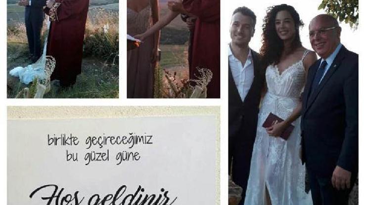 Eski Dünya Güzeli Azra Akın evlendi