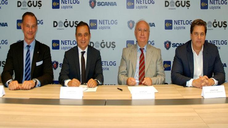 Scania Netloga 100 araç verdi