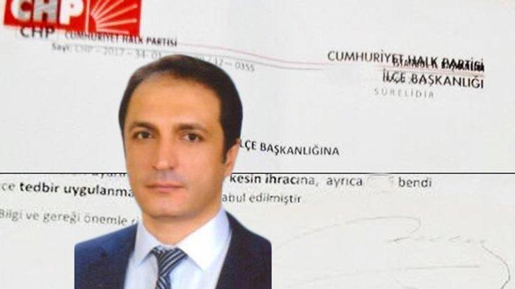 Son dakika... CHPli başkanın alkolden ihracı istendi