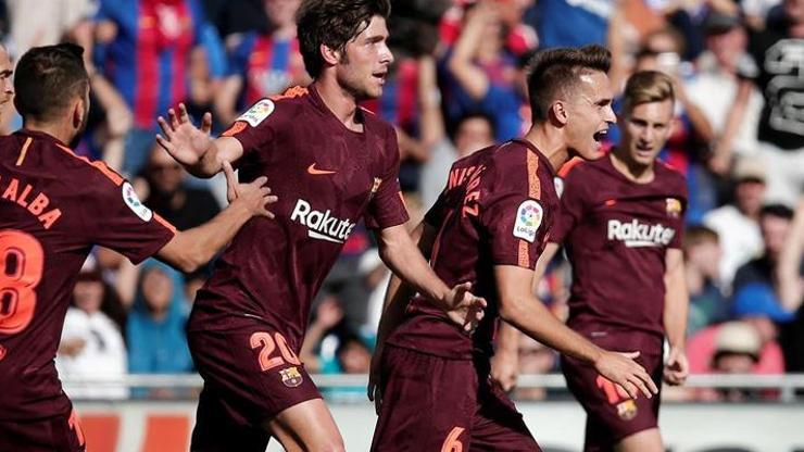 Barcelona 4te 4 yaptı