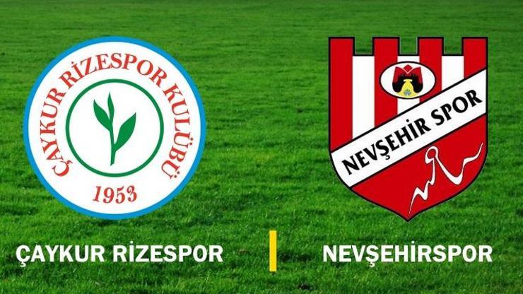 Canlı: Rizespor-Nevşehirspor maçı hangi kanalda, ne zaman, saat kaçta (Ziraat Türkiye Kupası)