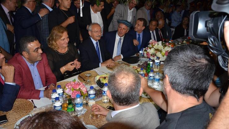Kılıçdaroğlu Muharrem İncenin oğlunun düğününe katıldı