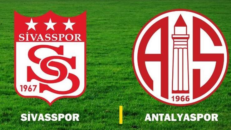 Canlı: Sivasspor-Antalyaspor maçı izle (Spor Toto Süper Lig)