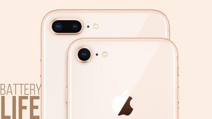 iPhone 8 ailesinin pil performansı ortaya çıktı