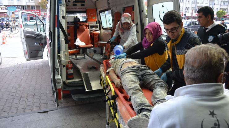 İnşaat iskelesi çöktü: 1 ölü, 1 yaralı