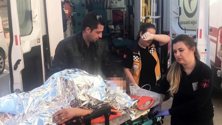 Üzerine benzin döküp kendini yaktı