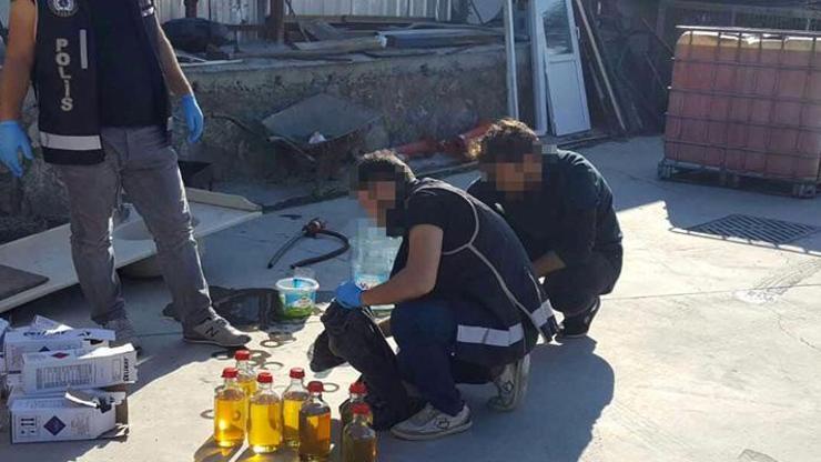 TIR parkında 10 numara yağ operasyonu