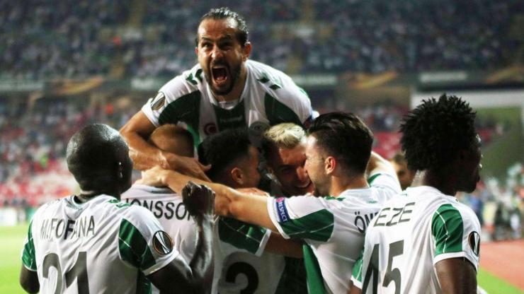 Konyasporun UEFA Avrupa Ligi grubunda puan durumu