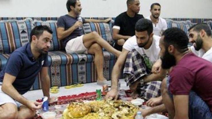 Xavi de tavuk pilavcı çıktı