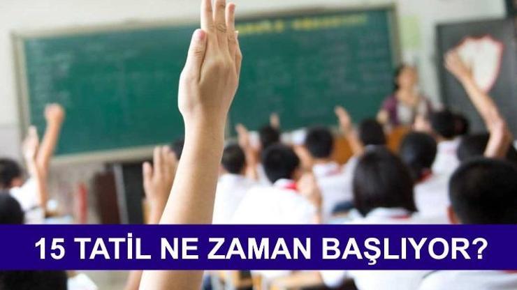 15 tatil ne zaman başlayacak MEB e-Okul VBS giriş