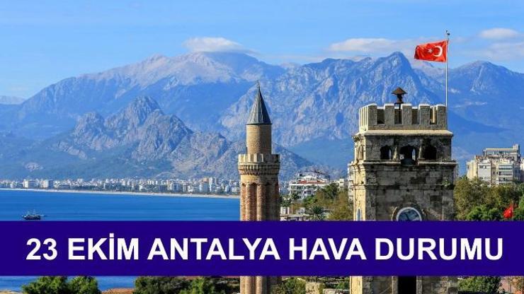 Antalya hava durumu (5 günlük)