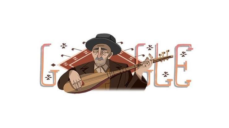 Aşık Veysel doğum gününde unutulmadı | Google Aşık Veyseli logo yaptı