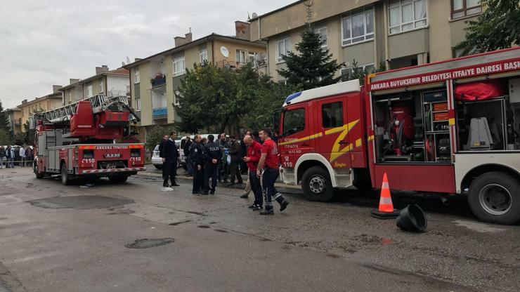 Ankarada yangın alarmı: Yaralılar var
