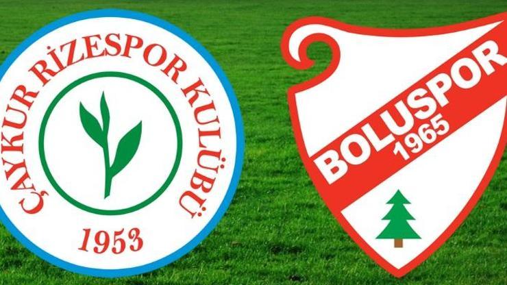 Rizespor-Boluspor maçı izle | 1. Lig