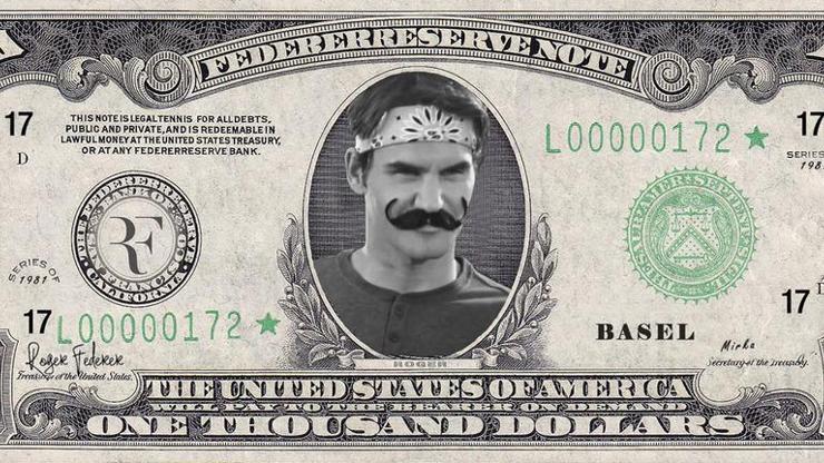 Roger Federer 109 milyon 853 bin 682 dolar kazandı