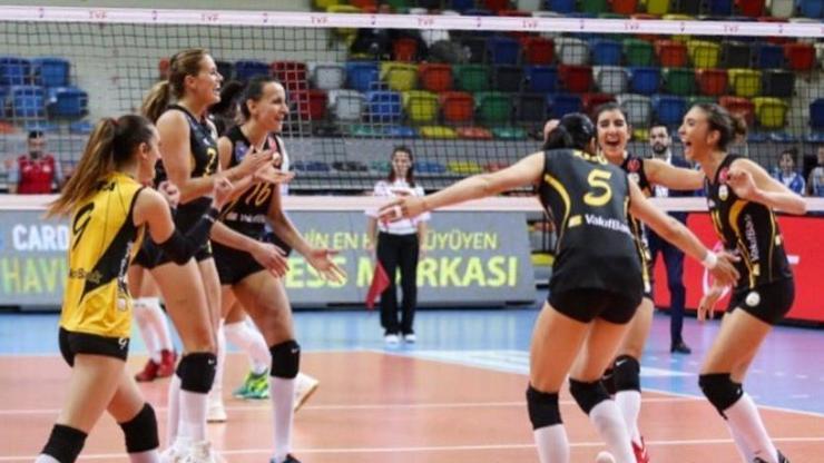 VakıfBank 3-2 kazandı