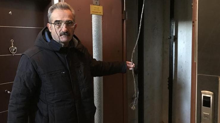 Ankarada asansör kazası: 8. kattan düştü