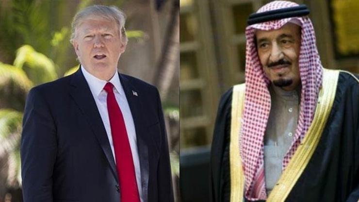 Trump ve Kral Selman telefonda görüştü