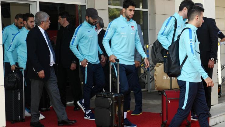 A Milli Futbol Takımı Antalyada