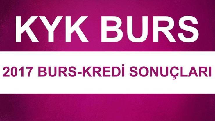 17 Kasımda açıklanır mı KYK burs sonuçları ne zaman açıklanacak