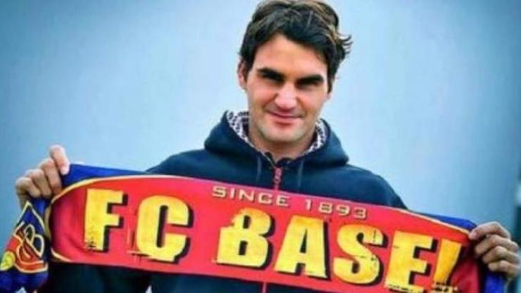 Roger Federer Basel taraftarı çıktı