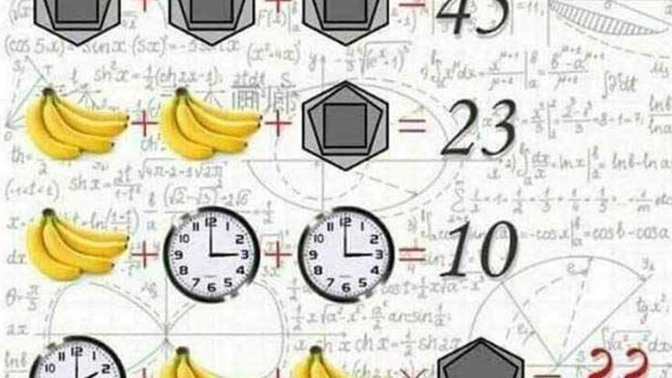 Bu işlemi çözebilen çok az