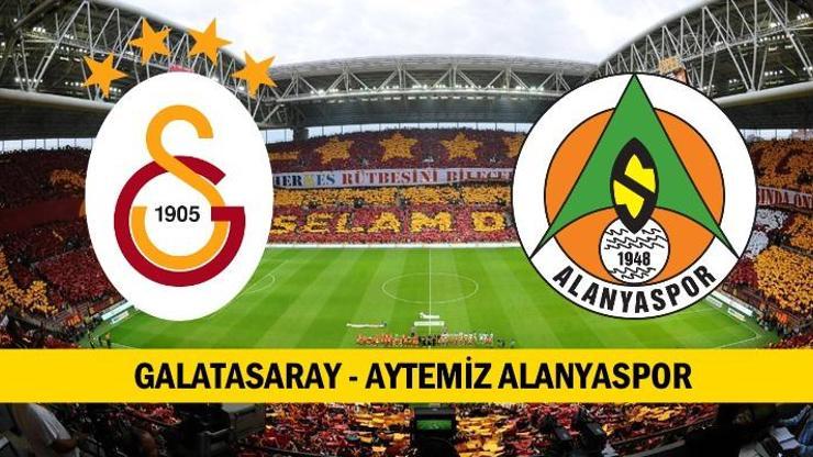 Canlı: Galatasaray-Alanyaspor maçı izle (Süper Lig)